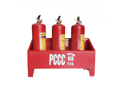  Kệ đựng 3 bình chữa cháy